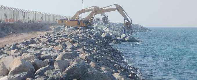 Siniya Island – Reclamation & Rock Installation